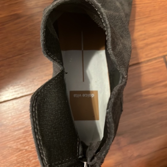 Dolce vita Karsen leather grey booties - Picture 4 of 6